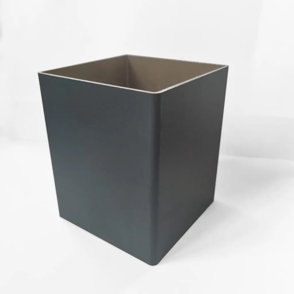 Aluminium pfosten | Alu pfosten anthrazit 110x110mm 1