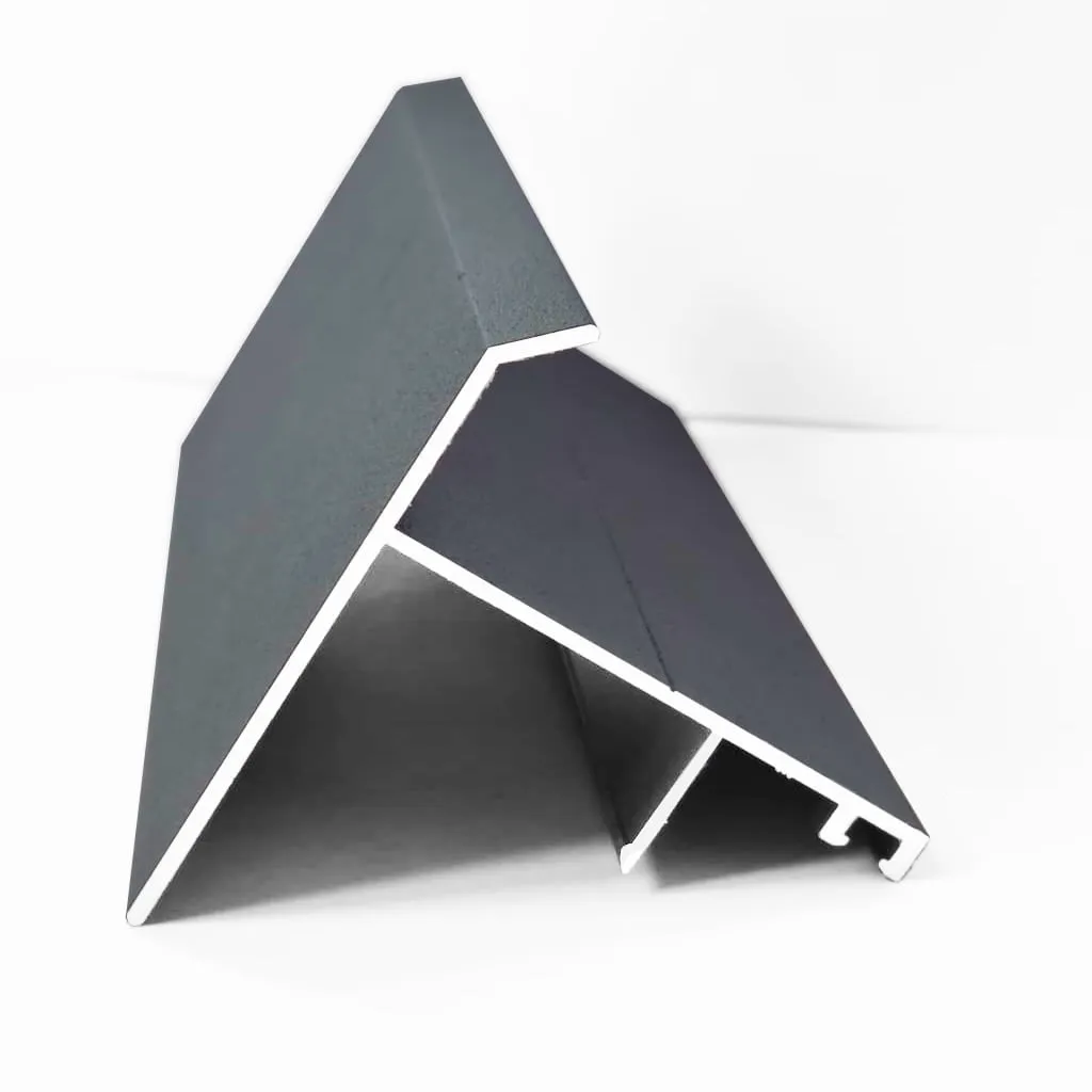 Dachseitenprofil Rinnenblende aus Aluminium