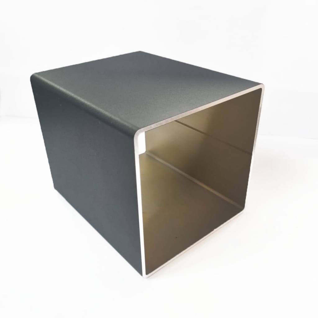 Aluminium pfosten | Alu pfosten anthrazit 110x110mm